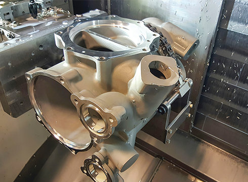 Precision CNC machine shop improves production rate of aluminium investment castings by more than 80%
